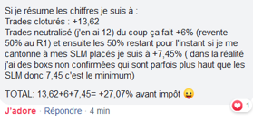 Allan éleve le speculateur libre son avis